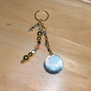 Handmade keychain, purse dangle or wallet decoration
